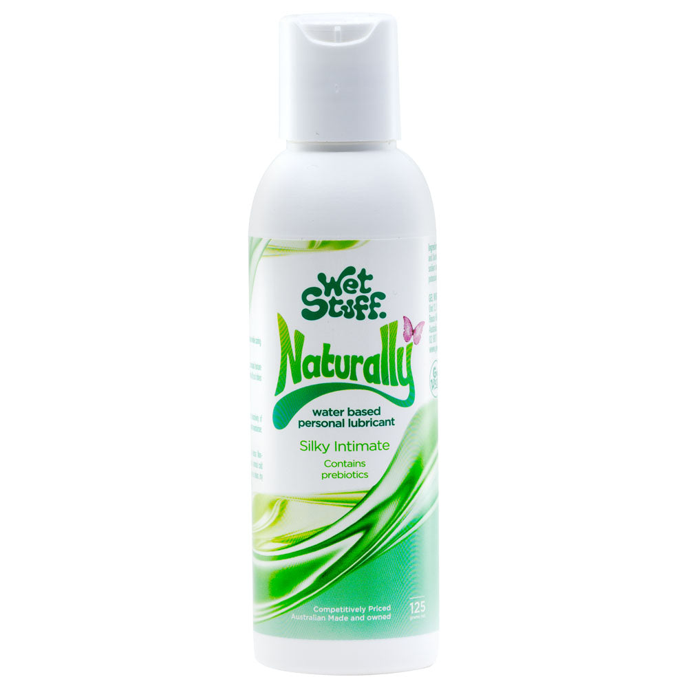 Wet Stuff Naturally Disk Top Water Based Lubricant With Prebiotics 125g Bottle Wet Stuff