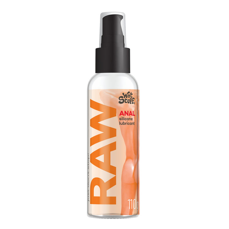 Wet Stuff Raw Anal Silicone Lubricant 110g Pump Bottle