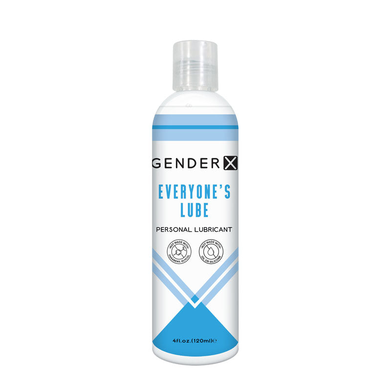 Gender X EVERYONES LUBE Water Based Lubricant 120ml Bottle Gender X