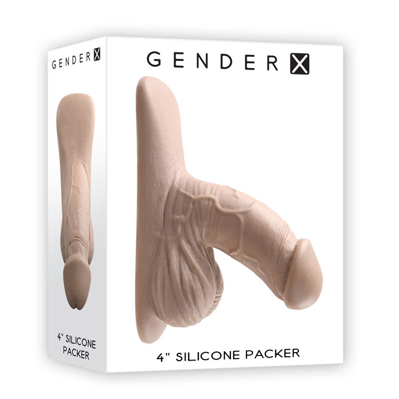Gender X Silicone Light Packer 4 Inch Flesh Gender X