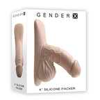 Gender X Silicone Light Packer 4 Inch Flesh Gender X