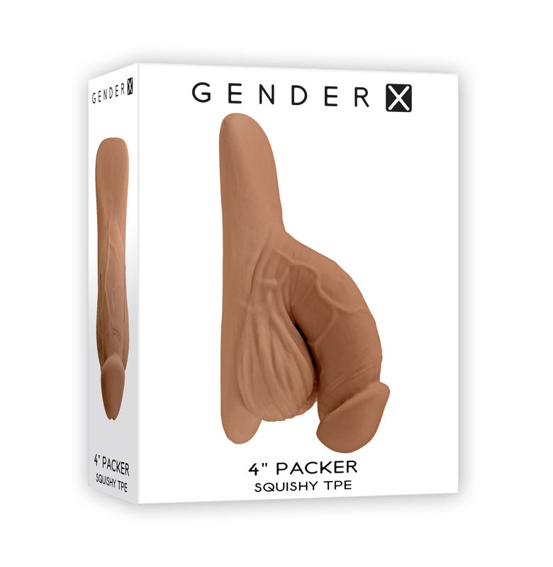 Gender X Medium Packer 4 Inch Tan Gender X