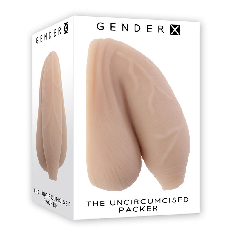 Gender X THE UNCIRCUMCISED Light Packer 11.5cm Flesh