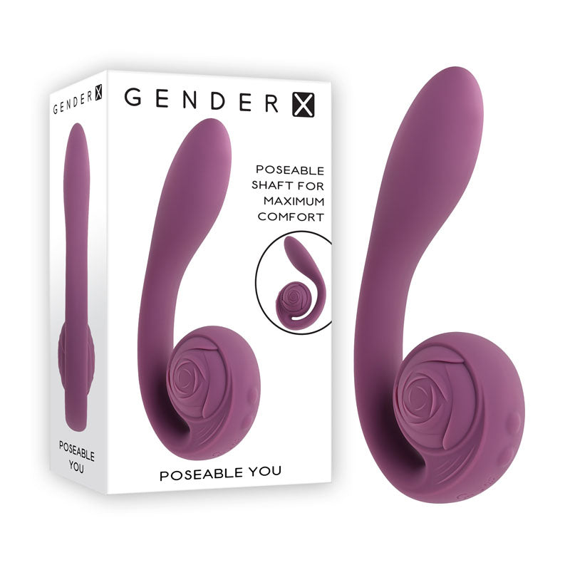 Gender X POSEABLE YOU USB Rechargeable Poseable Vibrator Gender X Main image