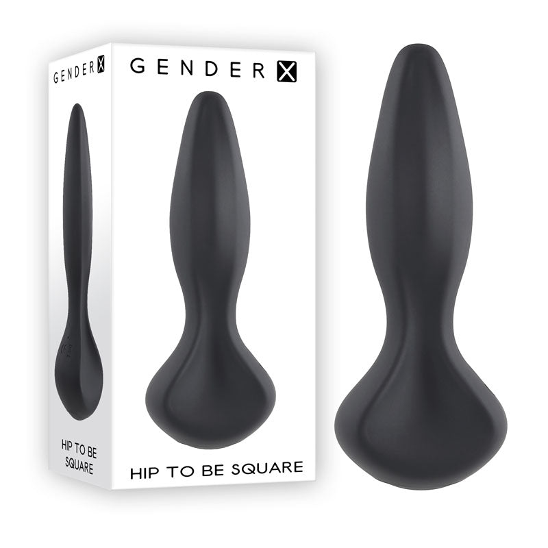 Gender X HIP TO BE SQUARE Butt Plug Gender X