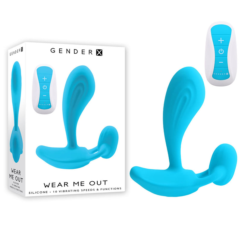 Gender X WEAR ME OUT USB Rechargeable Wearable Vibrator With Wireless Remote 11.1cm