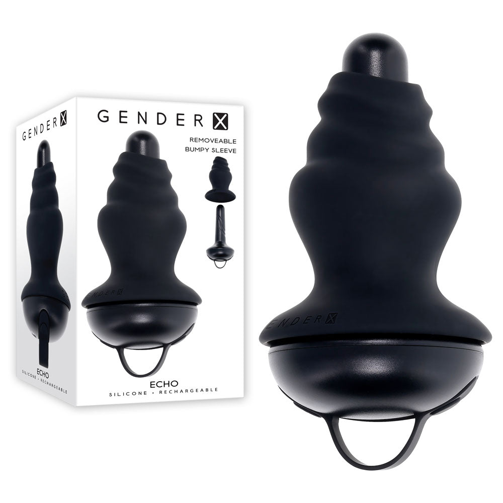 Gender X ECHO USB Rechargeable Butt Plug Gender X