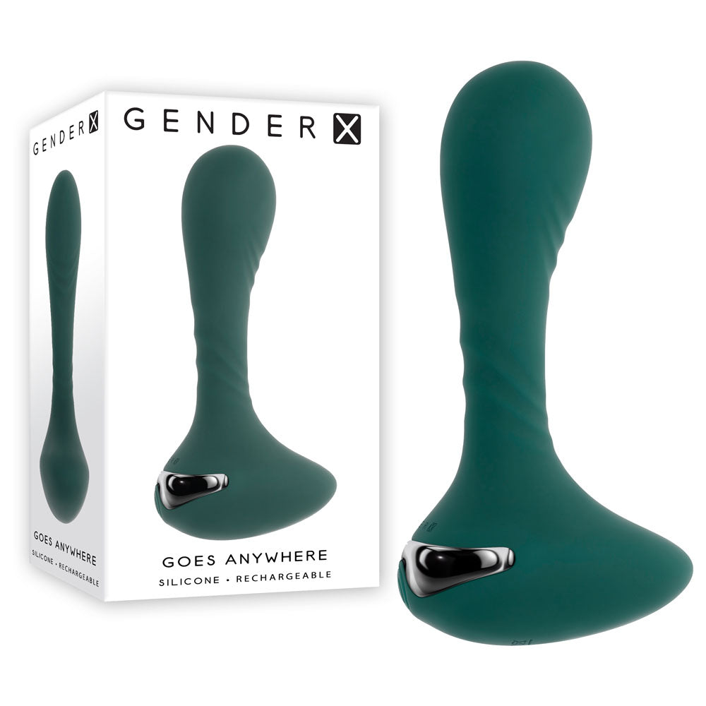 Gender X GOES ANYWHERE USB Rechargeable Vibrator 12.4cm Gender X Main image