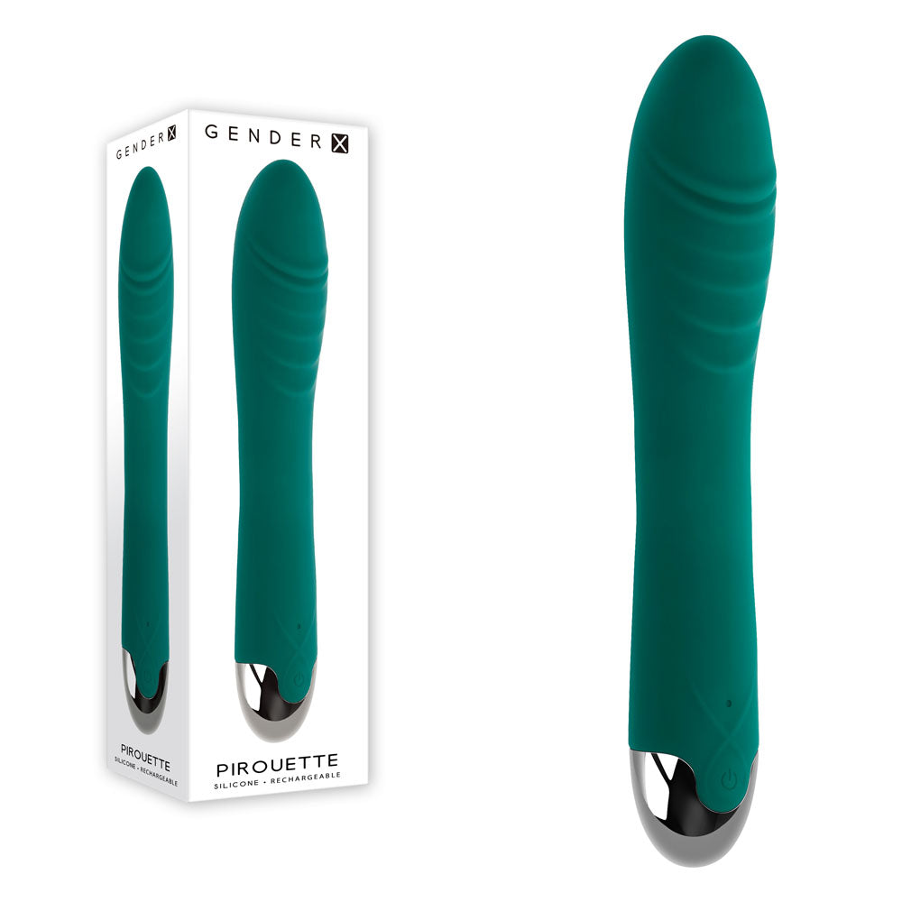 Gender X PIROUETTE USB Rechargeable Vibrator 20.6cm Gender X Main image