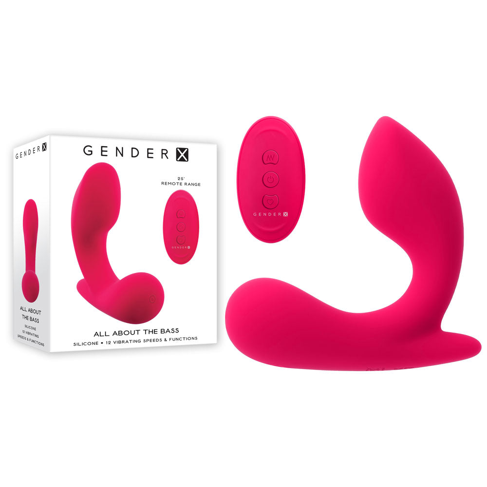 Gender X ALL ABOUT THE BASS USB Rechargeable Wearable Vibrator With Wireless Remote Gender X