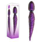 Gender X INTO THE DEEP USB Rechargeable Tentacle Fantasy Massage Wand Purple 21.7cm Gender X