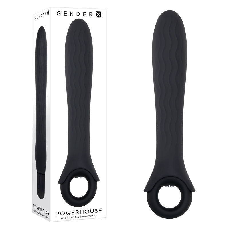 Gender X POWERHOUSE USB Rechargeable Vibrator 21.6cm Gender X