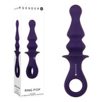 Gender X RING POP USB Rechargeable Vibrating Anal Plug Gender X