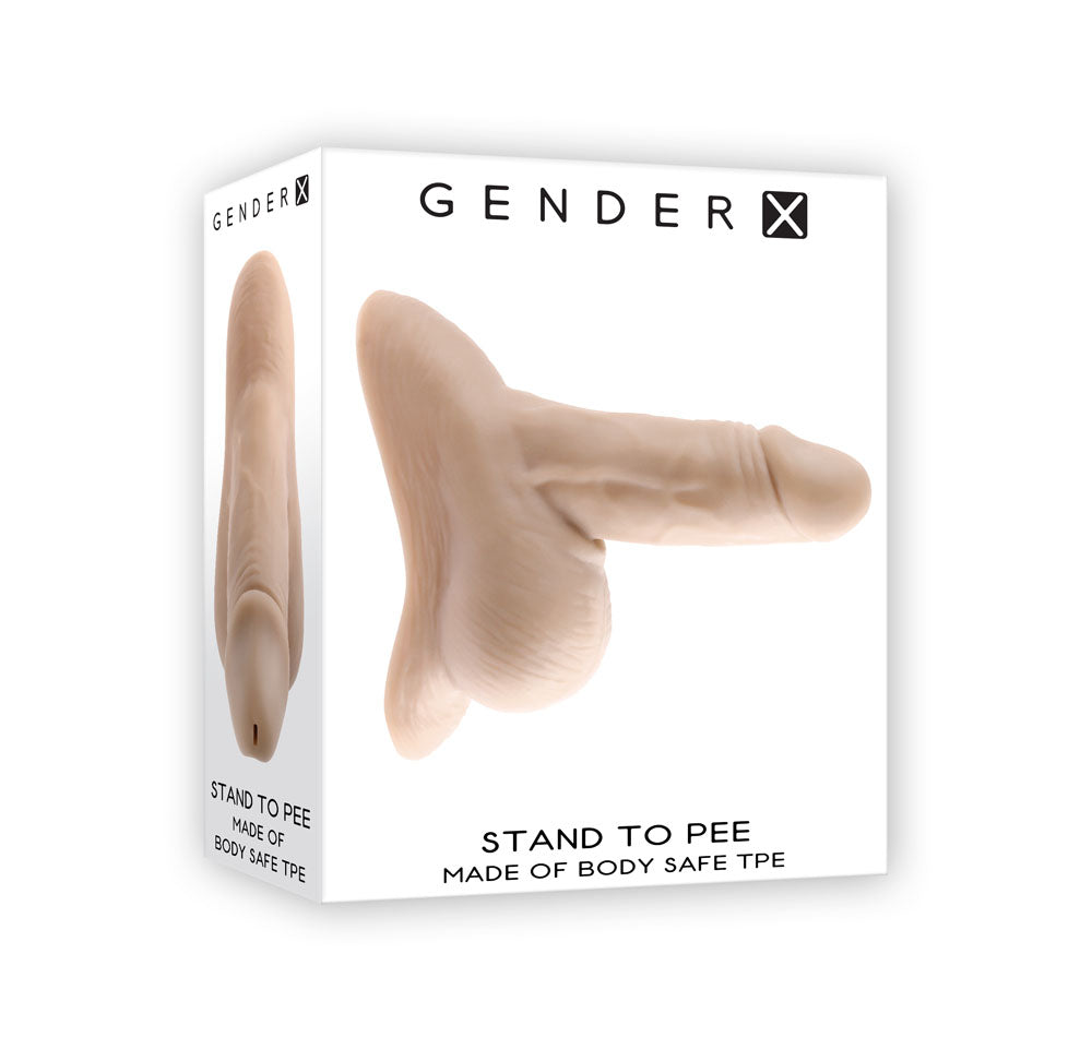 Gender X STAND TO PEE Light Realistic Stand To Pee Funnel Flesh Gender X