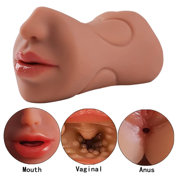 Does Not Apply 3 In 1 Realistic Male Pocket Masturbator Stroker LOVVA