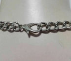 House of Dasein Silver Heart Chain Choker XL House of Dasein