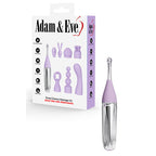 Adam & Eve SWEET DREAMS MASSAGER KIT USB Rechargeable Point Stimulator With 8 Interchangeable Tips Adam & Eve