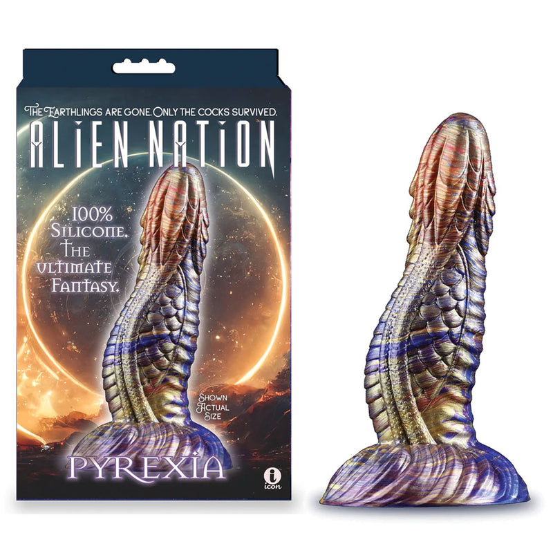 Icon Brands Alien Nation Pyrexia Fantasy Dong 17.8cm Metallic