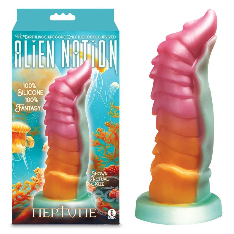 Icon Brands Alien Nation Neptune Fantasy Dong 20.3cm