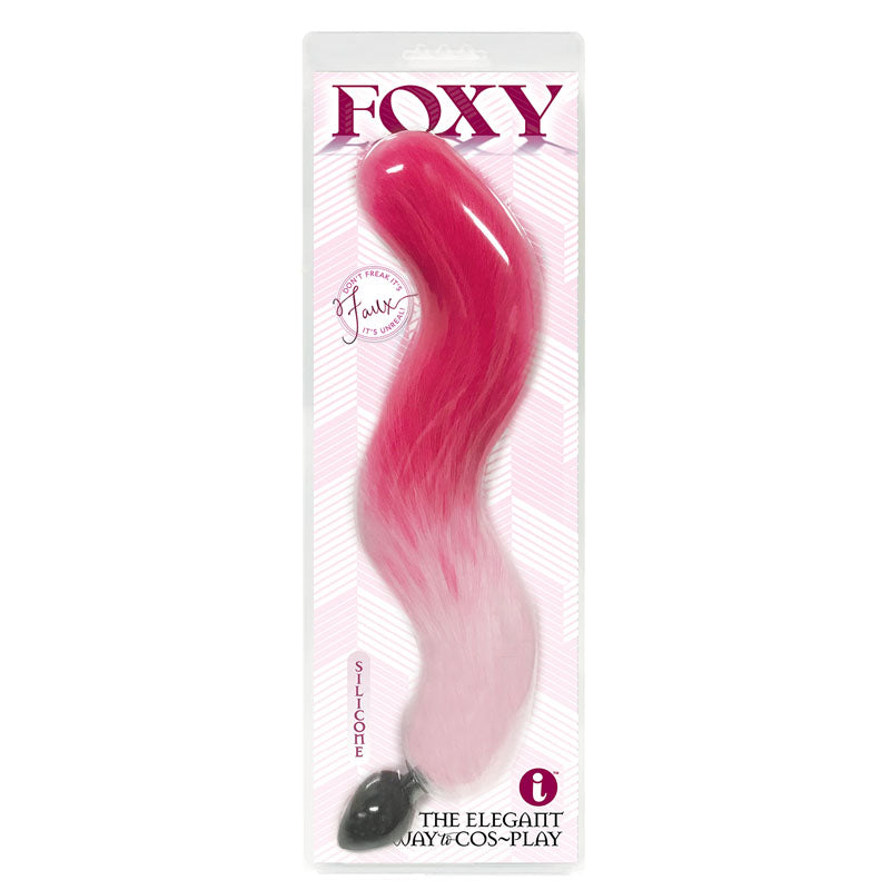 Icon Brands Foxy Fox Tail Silicone Butt Plug Icon Brands Main image