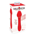 Wild Rose Suction Vibrator USB Rechargeable Air Pulse Stimulator and Vibrator Icon Brands