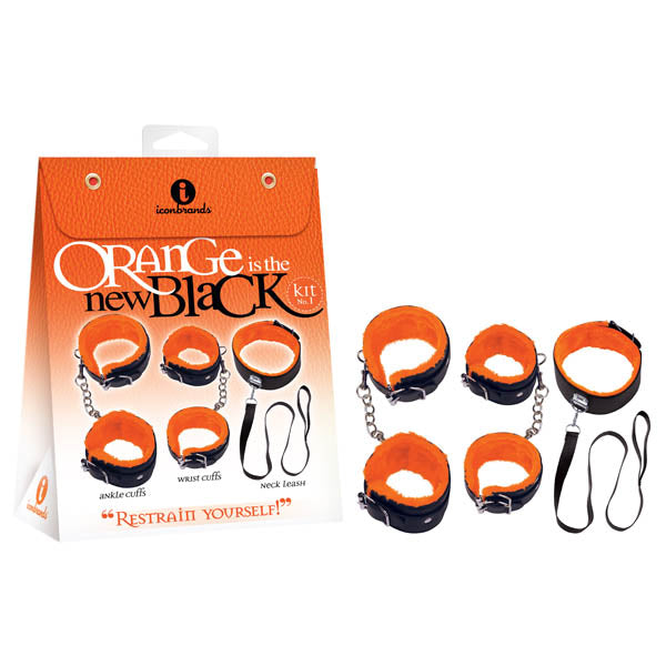 Orange Is The New Black Kit #1 - Restrain Yourself! Bondage Kit 3 Piece Set