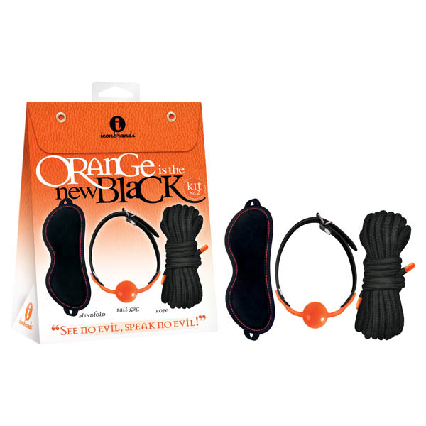 Orange Is The New Black Kit #2 See No Evil, Speak No Evil! Bondage Kit 3 Piece Set Icon Brands