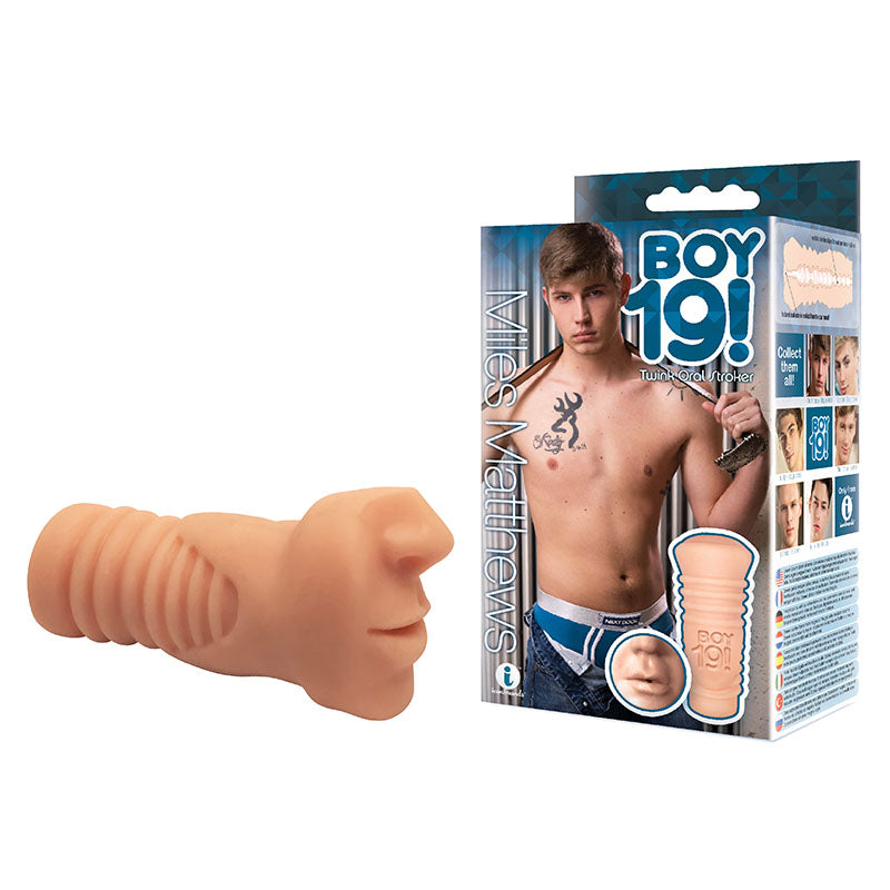 Icon Brands Boy 19! Miles Mathews Male Mouth Teen Twink Stroker Icon Brands Main image