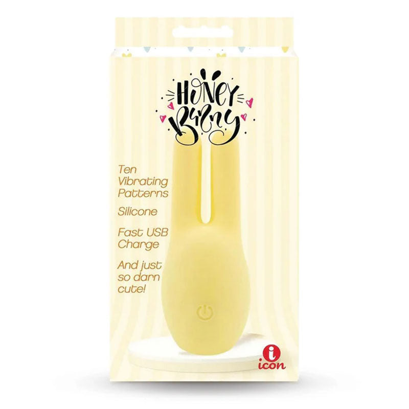 Icon Brands Buzzy Buddy Honey Bunny USB Rechargeable Stimulator Icon Brands