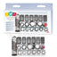 Icon Brands Try Curious Cock Ring & Sleeve Set 15 Piece Set Clear Icon Brands