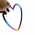 House Of Dasein Rainbow Heart Suspension Ring House of Dasein