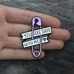 House Of Dasein Safe Me Pin Lavender House of Dasein