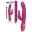 Adam & Eve ROSE GOLD G SPOT RABBIT USB Rechargeable Rabbit Vibrator With Flicking Tip 22.5cm Adam & Eve