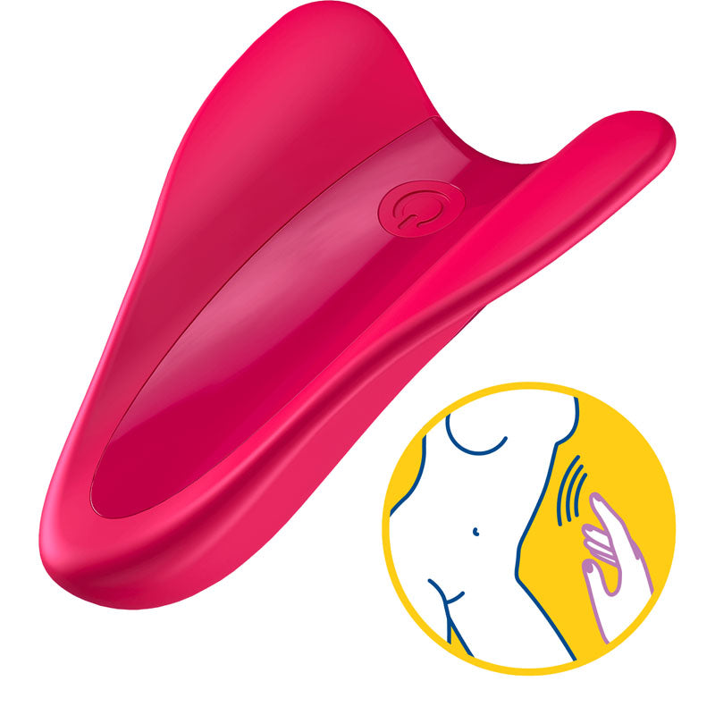 Satisfyer High Fly USB Rechargeable Finger Stimulator Secondary image