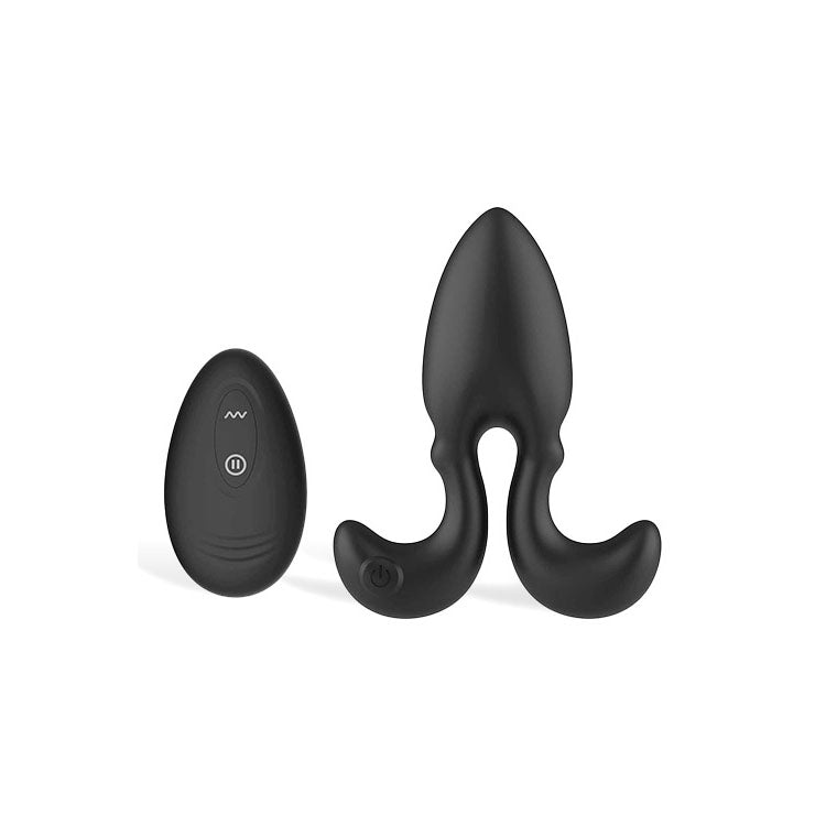 Adam & Eve OMEGA Vibrating Plug USB Rechargeable Vibrating Butt Plug With Remote Adam & Eve Main image