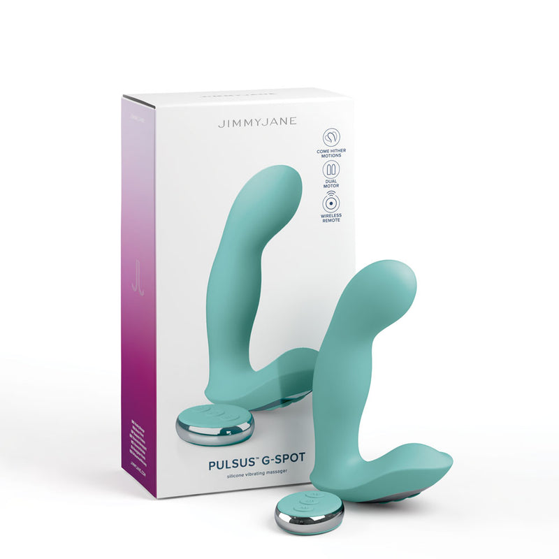JimmyJane Pulsus G Spot USB Rechargeable Vibrator With Wireless Remote 15cm