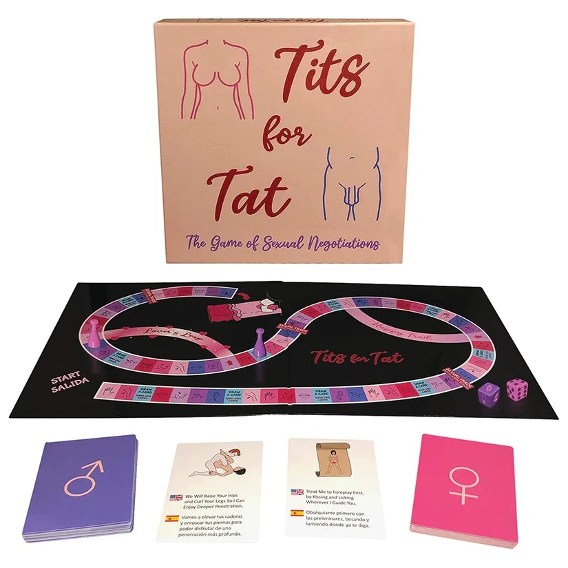 Kheper Games Tits For Tat Adult Couple Board Game KHEPER GAMES Main image
