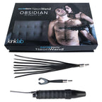 Stockroom KinkLab Obsidian Neon Wand Intensity Kit E Stim Kit 3 Piece Set Stockroom