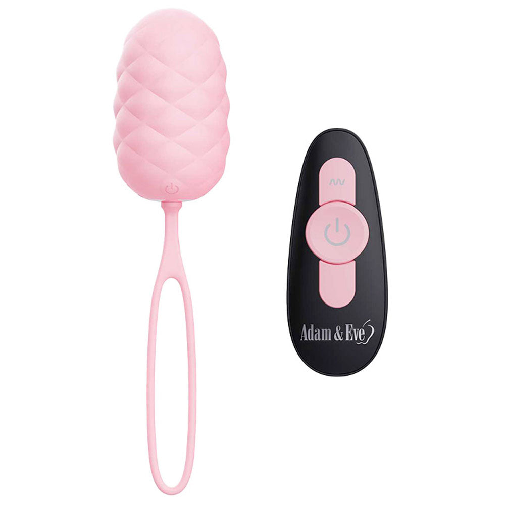 Adam & Eve PILLOW TALK EGG USB Rechargeable Vibrating Egg Vibrator With Wireless Remote Control Adam & Eve
