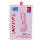 CAMTOYZ Whisper Silent App Controlled Panty Vibrator Pink CAMTOYZ