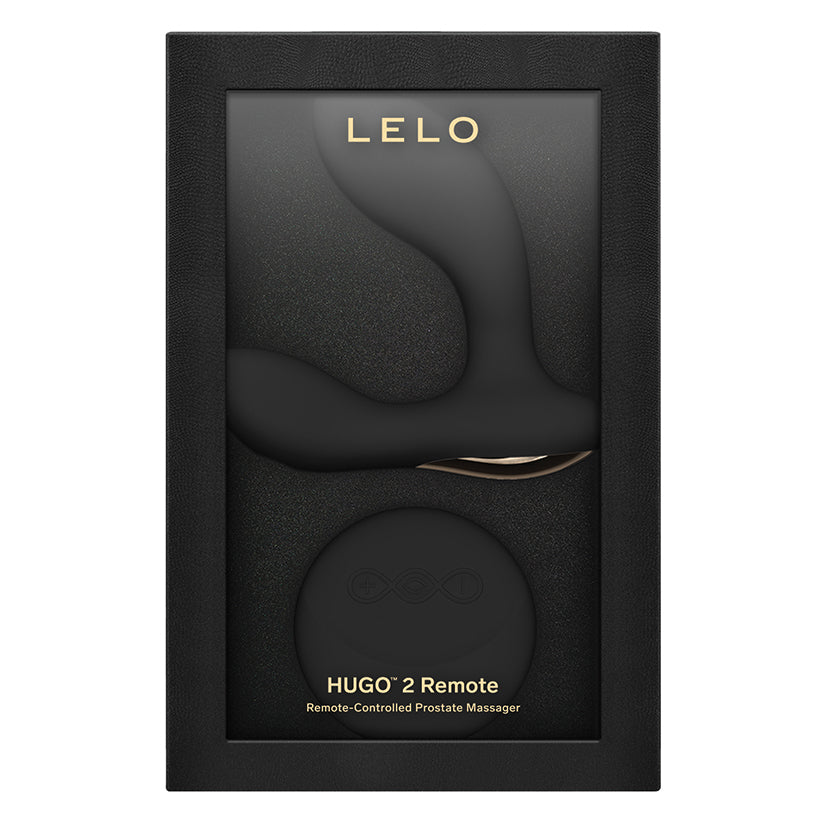 Lelo Hugo 2 Waterproof Remote Controlled Vibrating Prostate Massager Black LELO