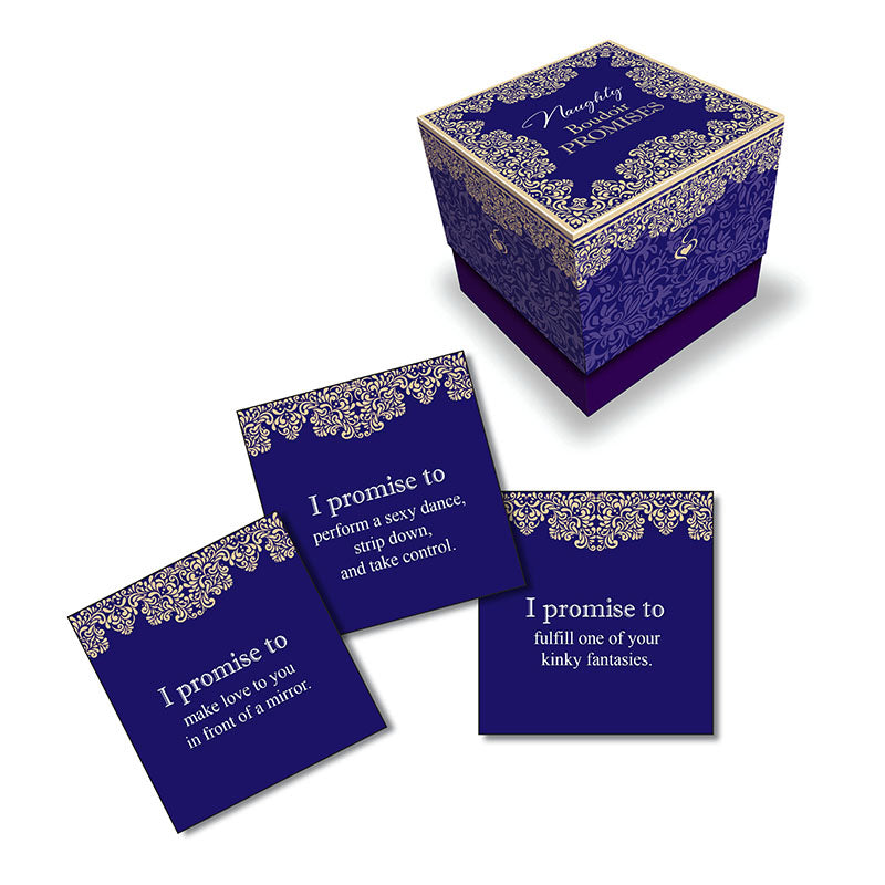Little Genie Behind Closed Doors Naughty Boudoir Promises Lovers Activity Cards Set Of 30 Little Genie Main image