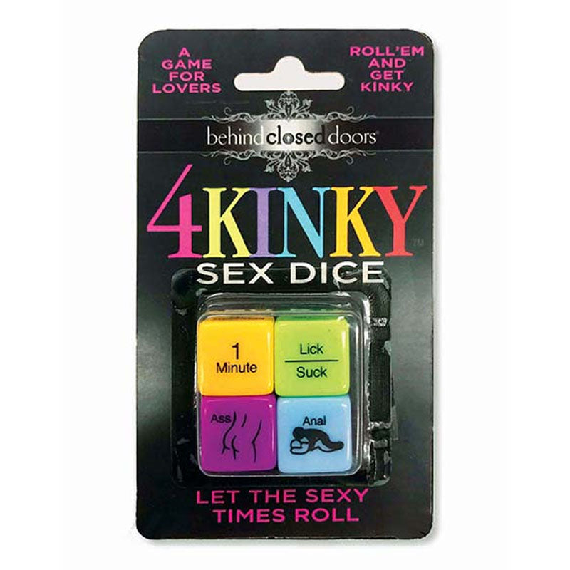 Little Genie Behind Closed Doors 4 Kinky Sex Dice Game For Couples Little Genie Main image