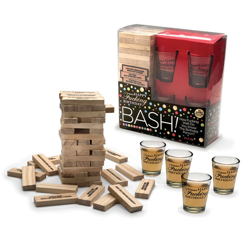 Little Genie Happy Fucking Birthday Bash Drinking Party Game Little Genie Main image