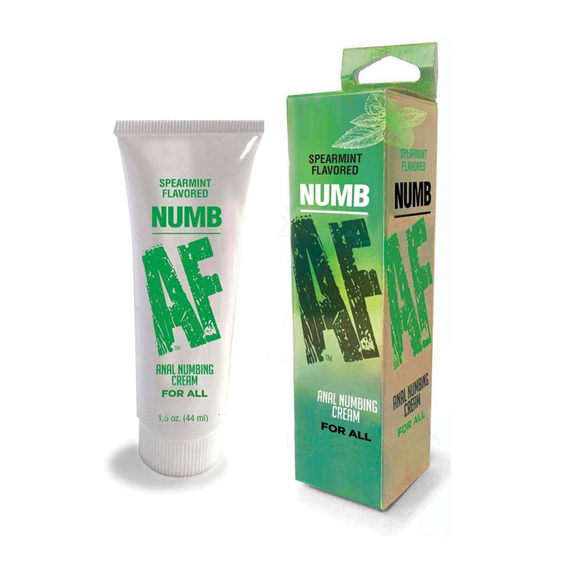 Little Genie Numb AF Flavoured Anal Numbing Cream 44ml Tube