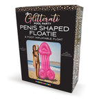 Little Genie Glitterati Penis Pool Float Pool Float 180 cm Length Pink Little Genie
