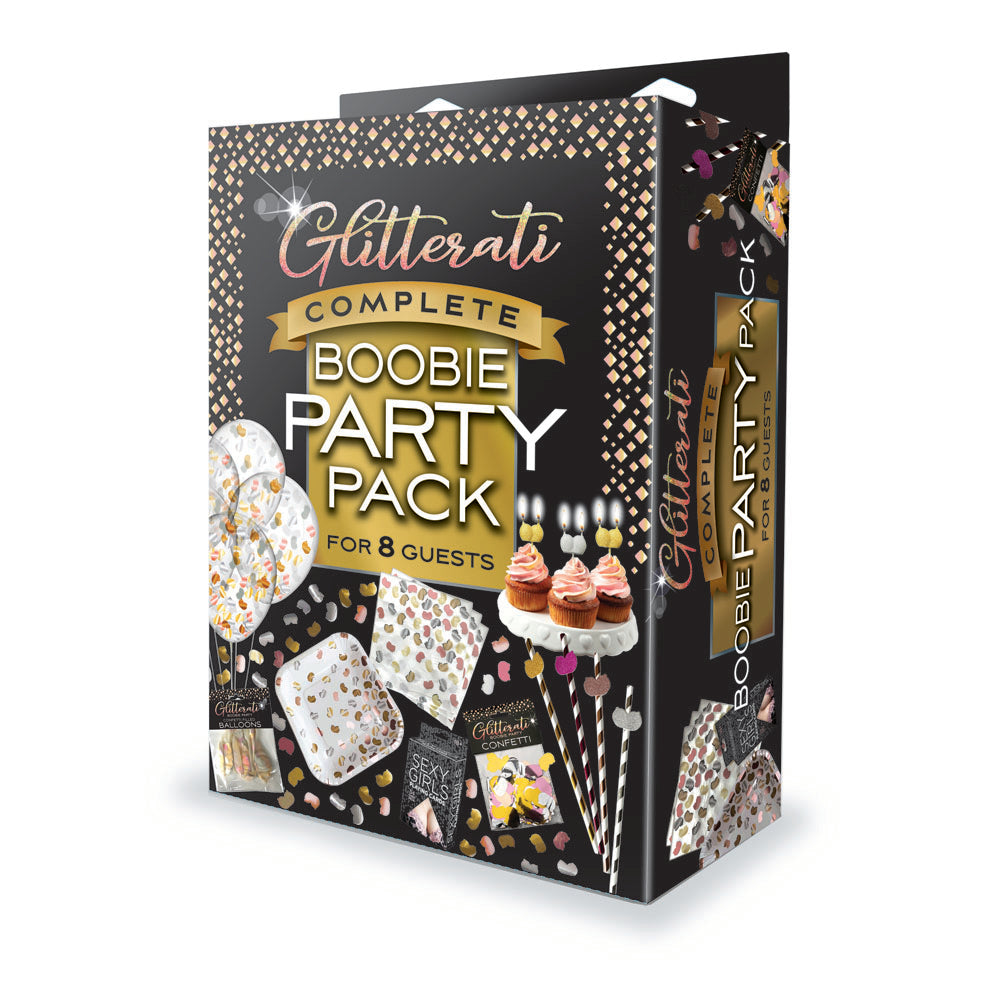 Little Genie Glitterati Complete Boobie Party Pack Party Set For 8 People Little Genie Main image