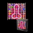 Little Genie Glitterati Neon Pink Penis Sign Little Genie