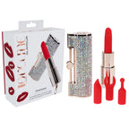 Shots Toys LOVELINE USB Rechargeable Lipstick Vibrator 8.3cm Red Shots Toys