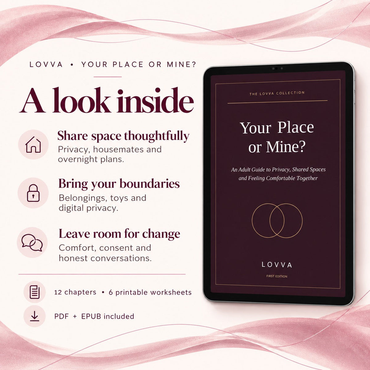 Your Place or Mine? An Adult Guide to Privacy, Shared Spaces and Feeling Comfortable Together LOVVA